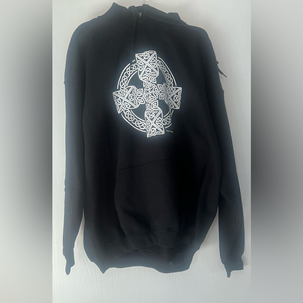 Celtic Cross hooded sweatshirt